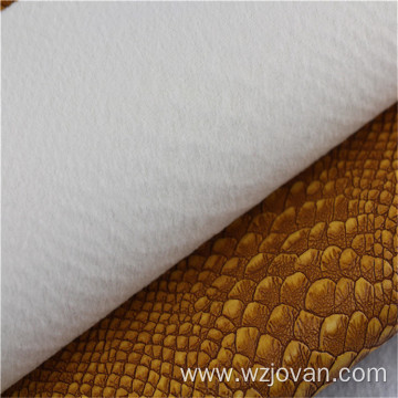 Synthetic Crocodile Skin Stretched PU Shoe Upper Leather